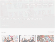 Tablet Screenshot of burtonmorris.com